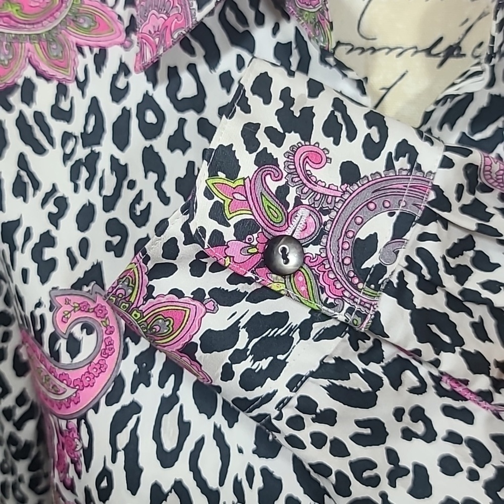 Foxcroft long sleeve zipper front shirt - Picture 10 of 12